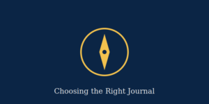 Compass illustrating how to choose the right journal for your economics paper